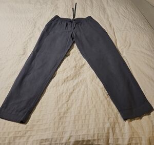 LOFT Women's Blue/Gray Ankle Pants